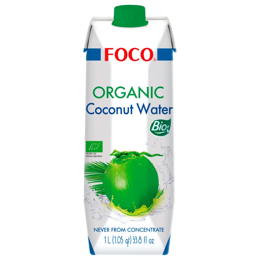 Foco Bio Kokosnusswasser 1l